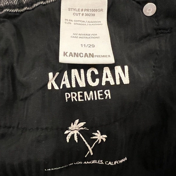 KanCan Lou Premier Ultra High Rise 90’s Straight Leg Jeans - Size 10/11 - 29 - Picture 8 of 13